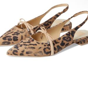 Dolce Vita Payge slingbacl flats light leopard